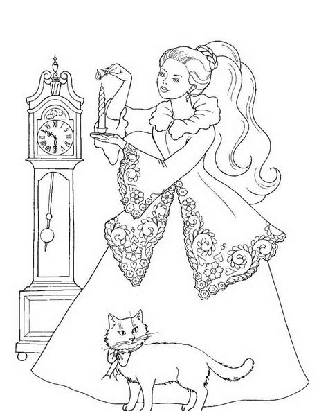 Розмальовка Принцеса