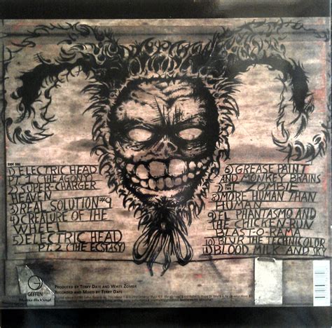 White Zombie Astro Creep 2000 Lp Tpl Records