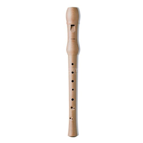 Hohner B9560 Musica Flauta Dulce Soprano Barroco Agujero Doble Peral