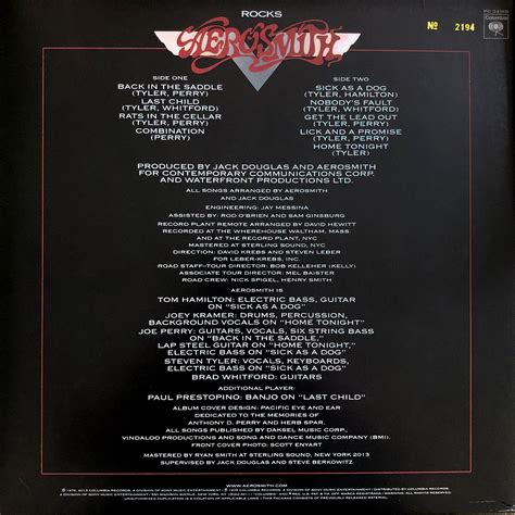 Aerosmith Rocks Album Review On Vinyl Apple Music Subjective Sounds
