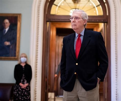 There's no stigma attached to wearing a mask. Dems Trying to Box Out McConnell From Talks on Coronavirus ...
