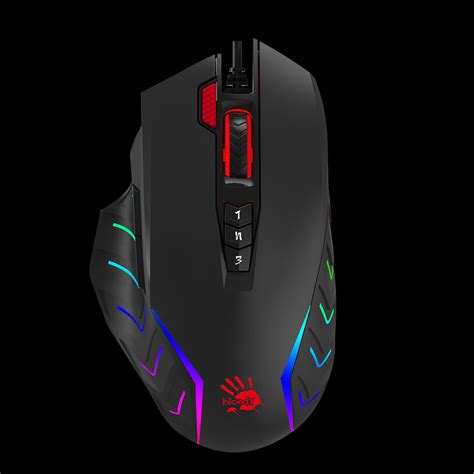J95 Bloody 2 Fire Rgb Animation Gaming Mouse Compu Fast