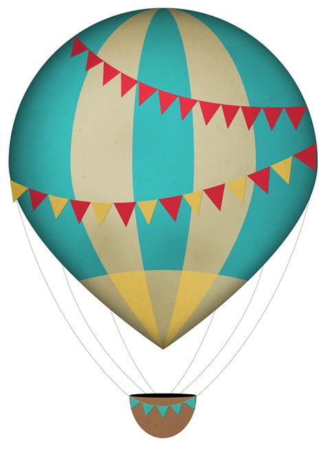 Hot Air Balloon Clip Art For Cricut