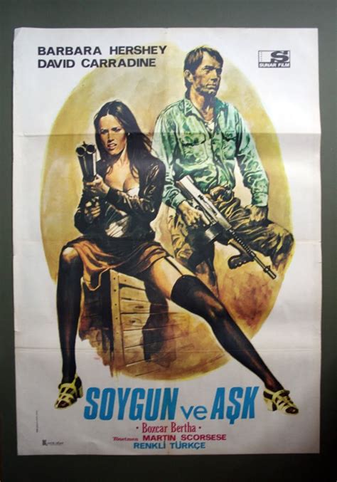 Boxcar Bertha 1972 Original Turkish Movie One Sheet Poster Martin