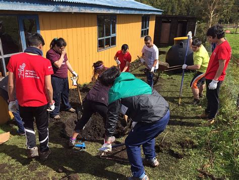 Jóvenes realizaron trabajos de voluntariado comunitario en Rolecha