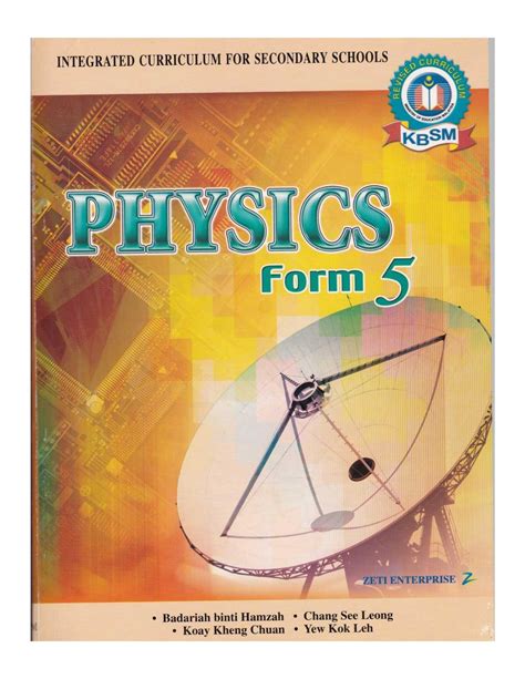 Sukatan pelajaran biologi tingkatan 4. Buku Teks Fizik Tingkatan 5 Kssm Anyflip