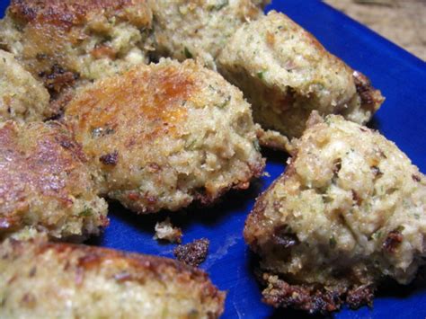 Turkey Croquettes With Mushroom Rosemary Gravy Recipe