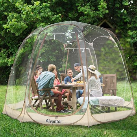 Alvantor 12 12 Outdoor Bubble Tent Portable Pop Up Gazebo