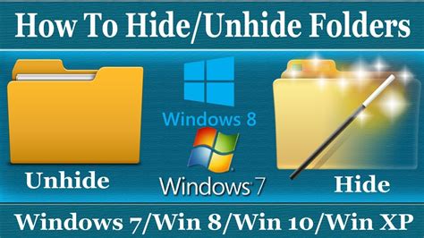 How To Hide And Unhide A Folders In Windows 10 Youtube