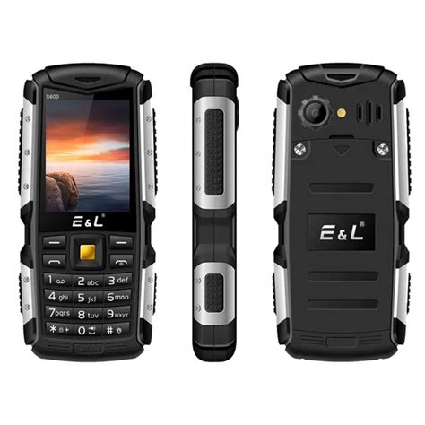 Waterproof 2g Unlocked Mobile Phone Dual Sim Original El S600 Rugged