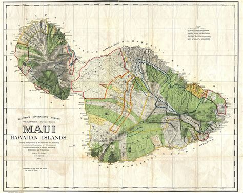 File1885 De Witt Alexander Wall Map Of Maui Hawaii Geographicus
