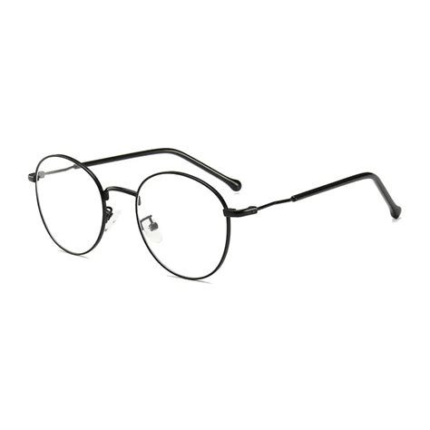metal myopia glasses metal eyeglasses reading glasses retro metal round frame aliexpress