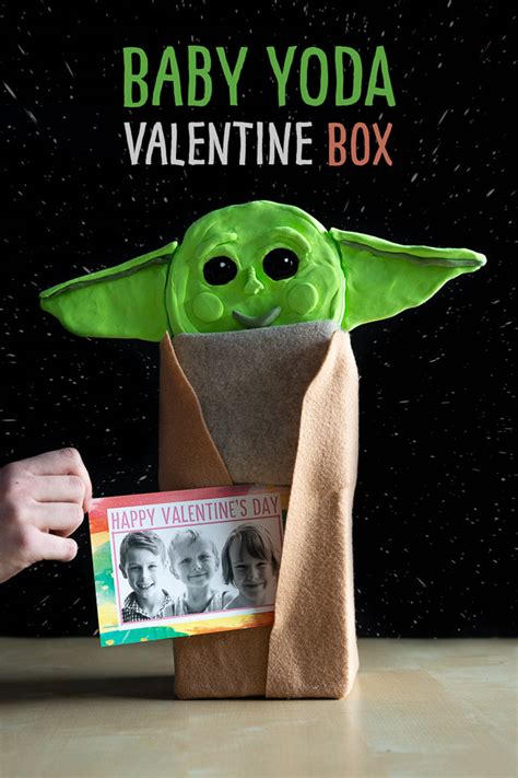 Baby Yoda Valentine Box