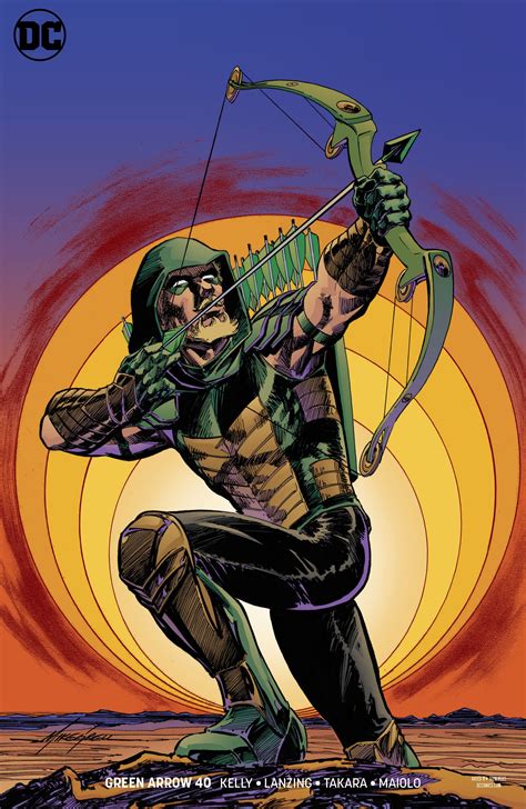 Green Arrow 40 Variant Cover Fresh Comics