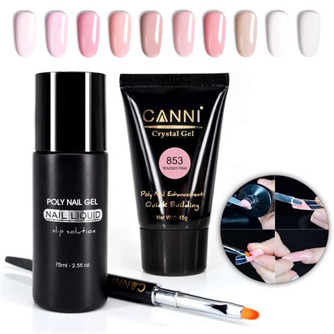 Canni Factory Fast Builder Nail Gel Venalisa Nail Art Thick Jelly Acrylic Nail Extend Poly Gel