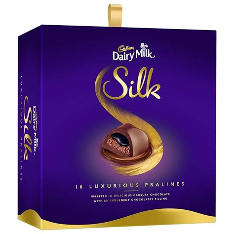 Cadbury Dairy Milk Silk Pralines Chocolate Gift Box 160g Amazon In