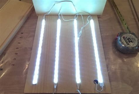 The first time i saw a light table in a preschool classroom, i was drawn to the display on top of it. How To Build An LED Light Table With Wood & LED Strips