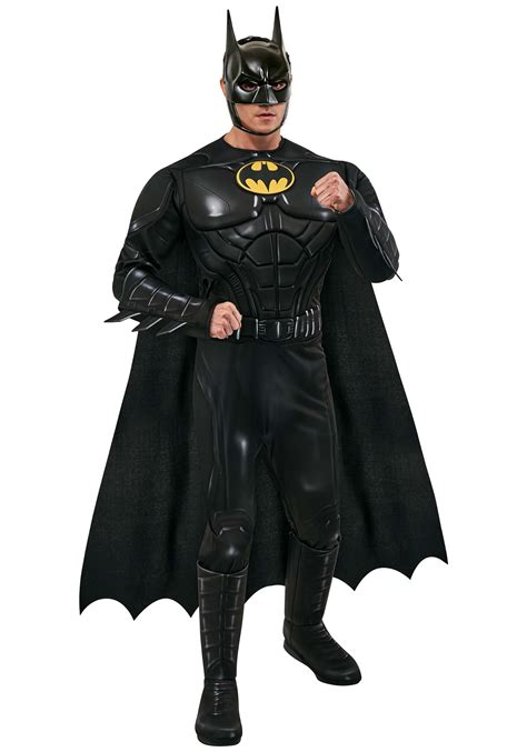 Mens Batman Deluxe Costume Adult Superhero Costumes