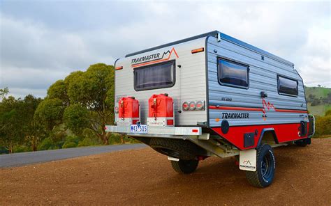 Trakmaster Gibson Compact Rugged Off Road Caravan With Images Off