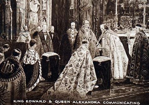 Image Of Edward Vii During His Coronation 1902