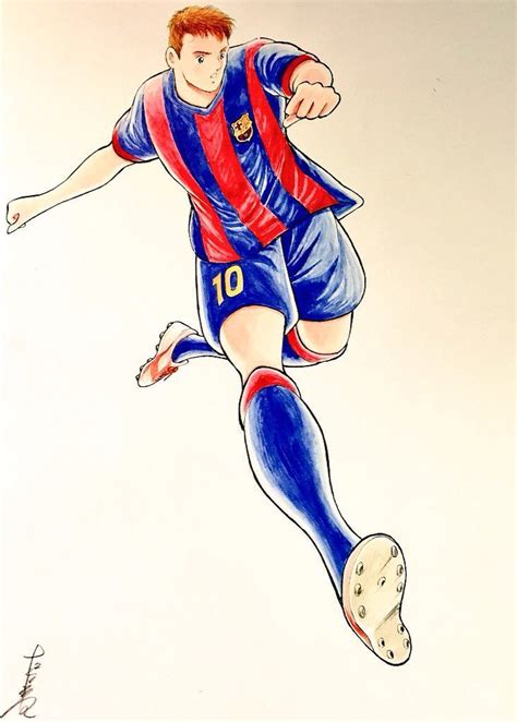 Resultado De Imagen Para Messi Anime Captain Tsubasa Leo Messi Lionel