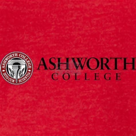 Ashworth College Womens Football T Shirt Ashworth College T Shirt By