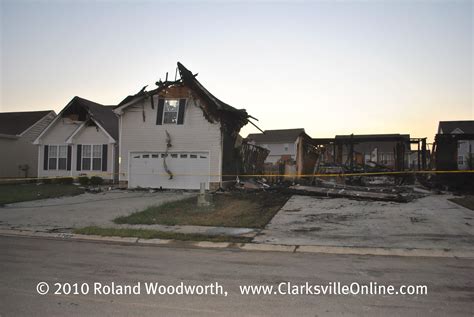 Fire Claims Three Homes On Nadia Drive Damages Others Clarksville