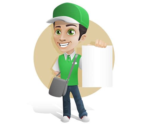 Delivery Boy Vector Character Vector Free File Download Now