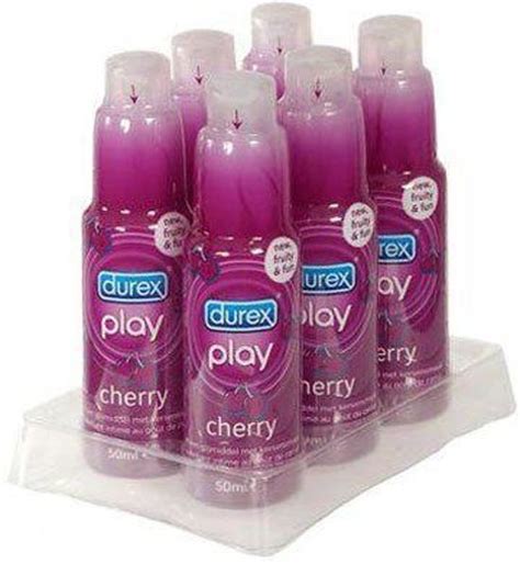Durex Play Cherry 6 X 50 Ml Glijmiddel