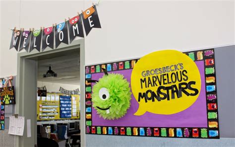 Monster Themed Classroom Decorations Monster Theme Classroom Decor