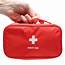 Travel First Aid Bag Red Empty  MFASCO Health & Safety