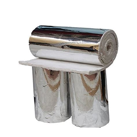 Aluminium Foil Faced Ceramic Fiber Blanket 8 Density 2400f Etsy