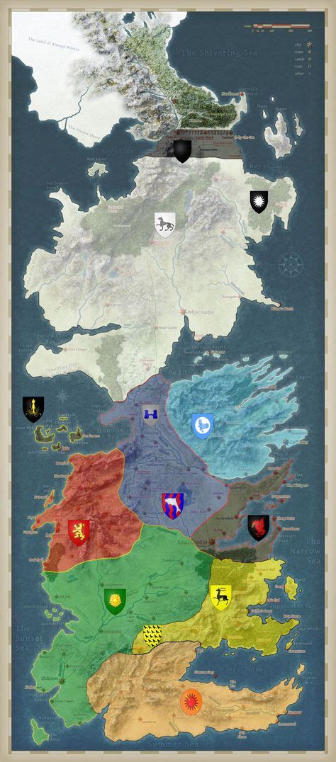 Идеи на тему Westeros Map 47 игра престолов игры картография