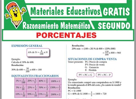 Proporciones Para Segundo De Secundaria Fichas De Trabajo Images