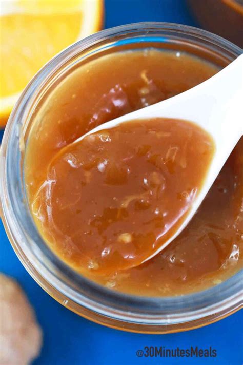 Homemade Orange Sauce Recipe 30 Minutes Meals