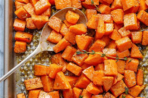 Roasted Sweet Potatoes Recipe Learn How To Bake Sweet Potatoes — Eatwell101