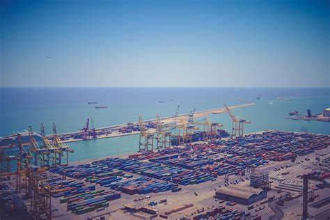 Intermodal Container Port During Daytime · Free Stock Photo