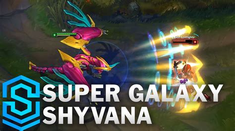 super galaxy shyvana skin spotlight pre release league of legends youtube