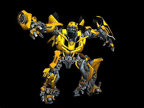 The Transformers Bumblebee 3d Model 3ds Files Free Download Cadnav