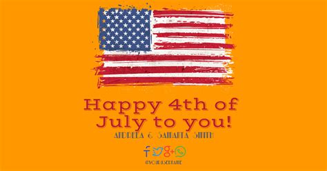 4th Of July Message 4thofjuly Design Template 103907