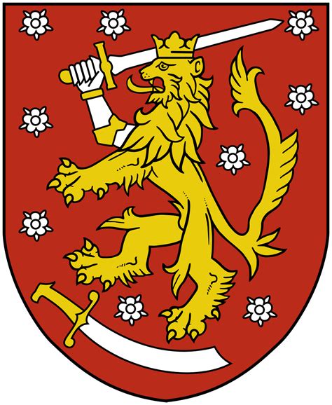 Coat Of Arms Of Finland Alternate Design I By Fenn O Manic On