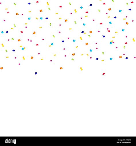 Confetti Background Vector Png