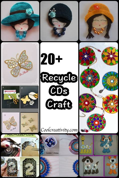 20 Brilliant Recycle Old Cds Craft Ideas