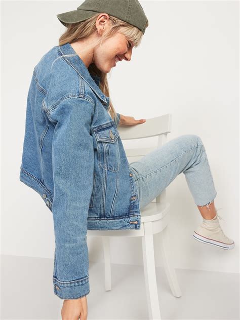 Classic Jean Jacket For Women Old Navy