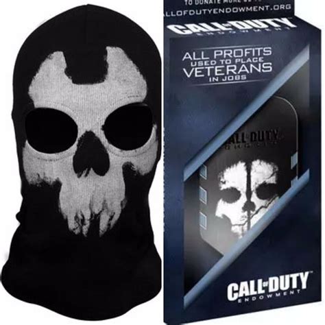 Adult Ajax Face Mask Hood Lcall Of Duty Ghost Modern