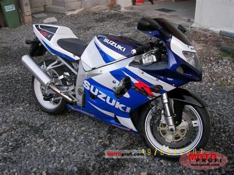 750 cc (45.83 cubic inches). Suzuki GSX-R 750 2001 Specs and Photos