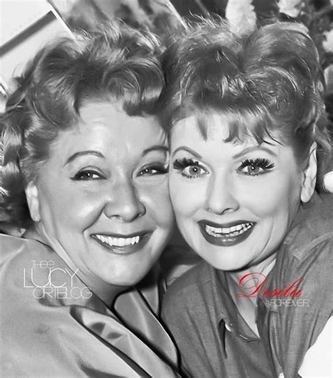 Lucille Ball And Vivian Vance You Can See The Love For Each Other In Their Smiling Eyes I Love
