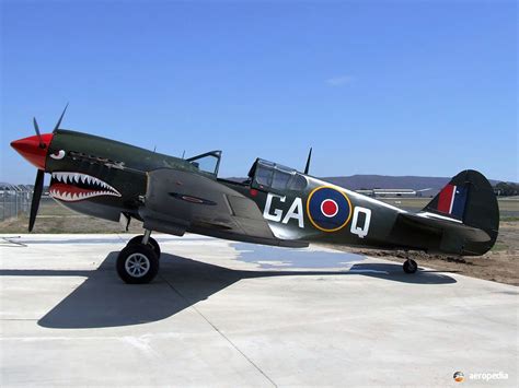 Curtiss P 40e And P 40n Kittyhawk · The Encyclopedia Of Aircraft David