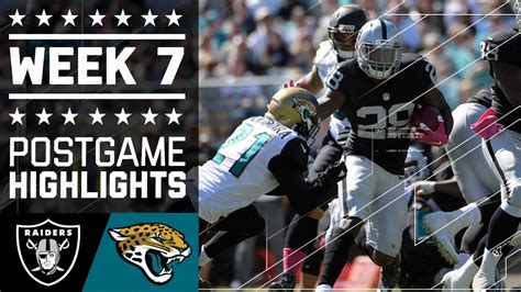 Nfl stream will make sure to have all the nfl in season and playoff games available everyday for your enjoyment. Raiders vs. Jaguars | NFL Week 7 Game Highlights - YouTube