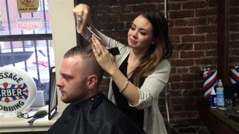 Your Barber Is Increasingly Likely To Be A Woman The Signal
